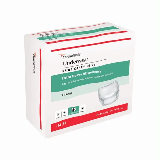 Cardinal Health Sure Care™ Ultra Underwear - X-Large