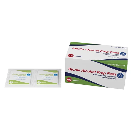 Dynarex Alcohol Prep Pad, Medium