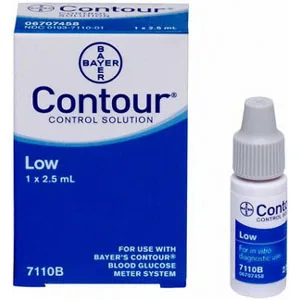 Bayer Contour Low Level Control Solution 2-1/2mL