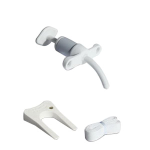 Smiths Medical ASD Inc Bivona Uncuffed Pediatric FlexTend Plus Extra Length Straight Neck Flange Tracheostomy Tube 4mm Size, 4mm I.D. x 6mm O.D.