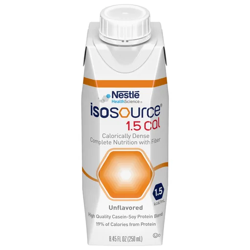 Nestle Isosource 1.5 Cal Complete Unflavored Liquid Food, 250mL Can