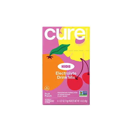 Cure Kids Hydration Mix, Fruit Punch, 6 ct.