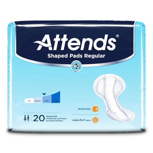 Attends Shaped Pads, Day Regular