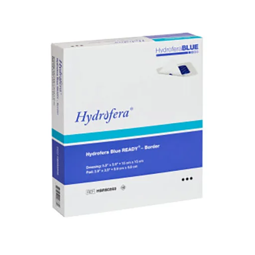 Hydrofera Blue Ready Border Antibacterial Foam Dressing