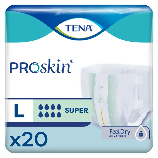 TENA ProSkin Super Brief, Large