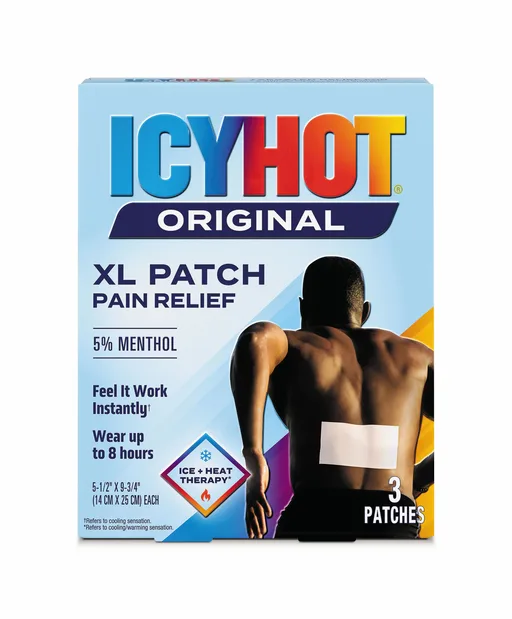 Icy Hot Back Patch, X-Large