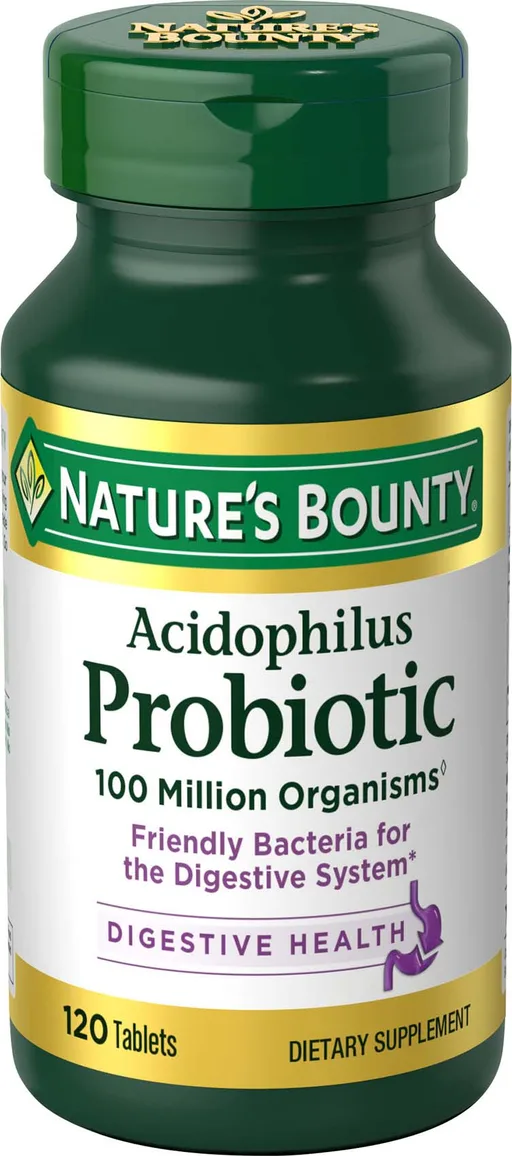 Nature's Bounty Acidophilus Probiotic Tablets