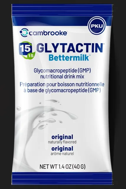 Glytactin BetterMilk 15, Original, 1.4 oz. (40g) Packet