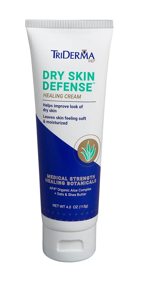 Genuine Virgin Aloe TriDerma® Diabetic Dry Skin Defense™ Healing Cream