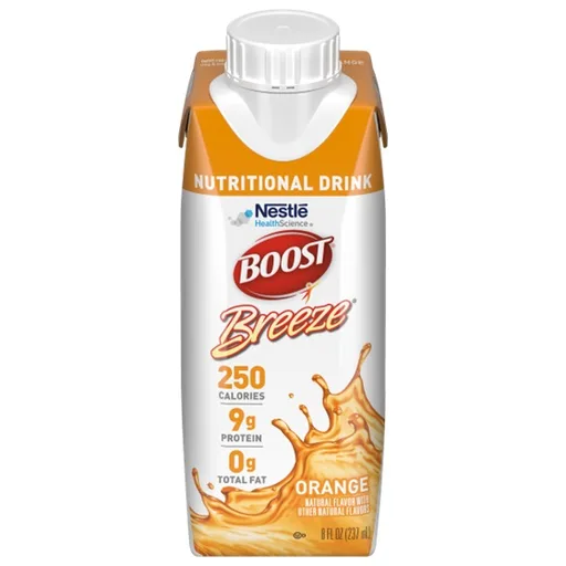 BOOST BREEZE Nutritional Supplement, Orange Flavor