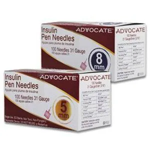 Pharma Supply Advocate Mini Pen Needle 31G x 3/16"