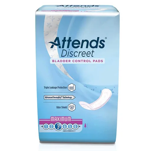 Attends® Discreet Maximum Incontinence Pad