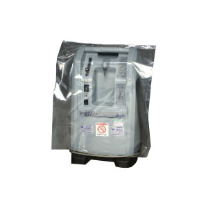 Elkay Plastics Low Density Polyethylene Equipment Cover 30" L x 25" W, 15" Side Gusset, Tan Tint, 2 mil Thickness, Open Ended Closure