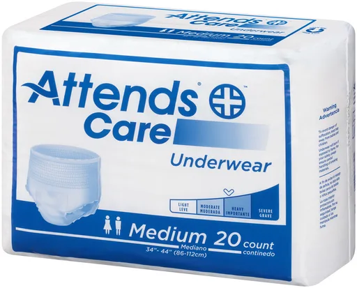 Attends® Regular Absorbency Protective Underwear, Medium