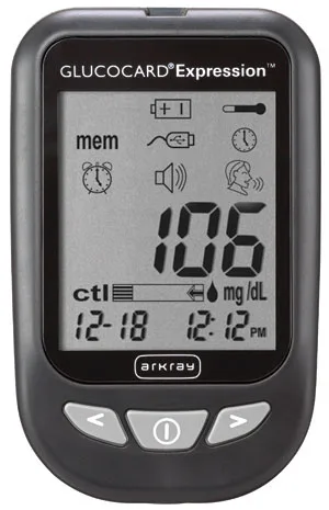 Glucocard Expression Blood Glucose Meter Kit