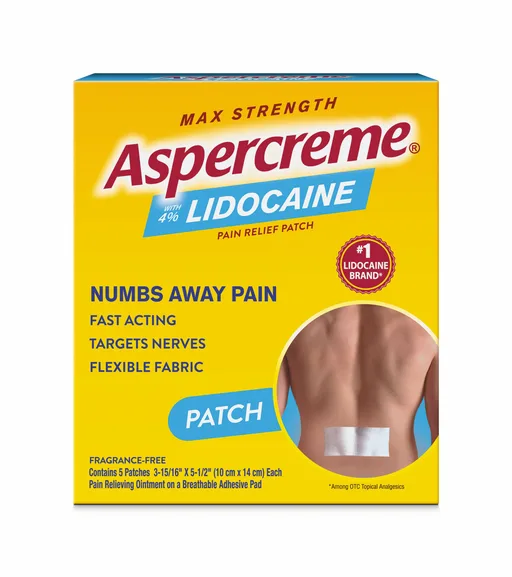 Chattem Aspercreme Maximum Strength Pain Relief Patch