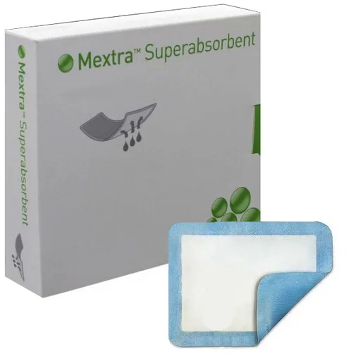 Molnlycke Mextra® Superabsorbent Dressing, 5" x 9"