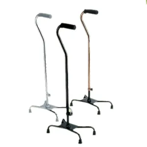 Medline Guardian Aluminum Large Base Quad Cane