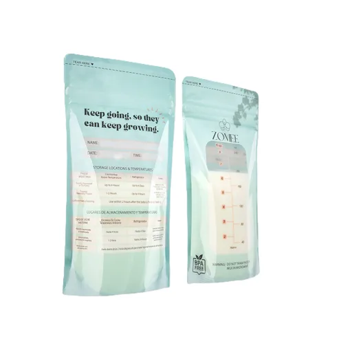 Zomee Milk Storage Bags, 100 Count