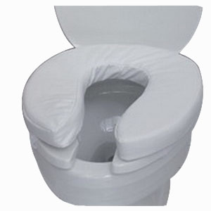 Briggs Toilet Seat Velcro Cushion, Vinyl, 2"