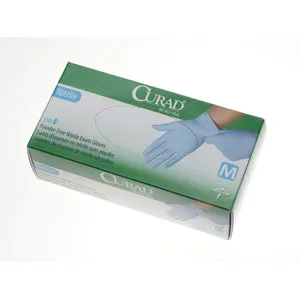 Medline Curad Powder Free Nitrile Exam Gloves