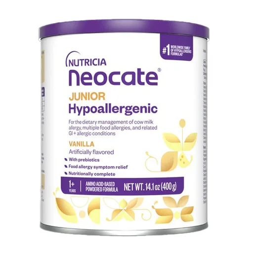 Neocate Junior With Prebiotics Nutrition Powder, Vanilla Flavored, 14.1 oz Can