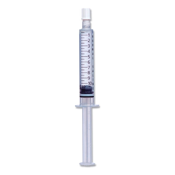 BD PosiFlush Pre-Filled Normal Saline Flush Syringe, 10mL