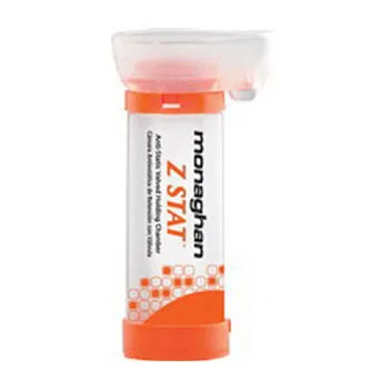 Monaghan™ Z STAT® Anti-Static Valved Holding Chamber with ComfortSeal® Mask, Small