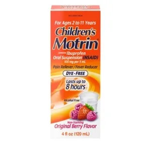 Children's Motrin Original Berry Flavor Dye-Free
