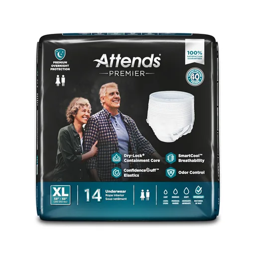 Attends Premier Underwear, X-Large