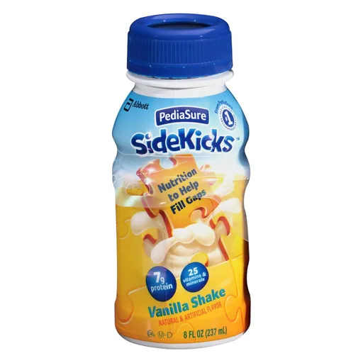 Abbott PediaSure SideKicks High Protein Nutritional Shake, Vanilla Flavor, 8 oz