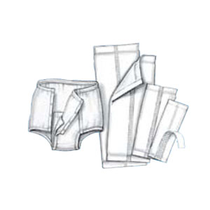 Cardinal Health, Insert/Booster Pad, Wings™ , 6.5" x 17"