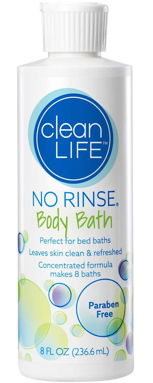 No-Rinse Body Bath, Concentrated Formula 8 oz
