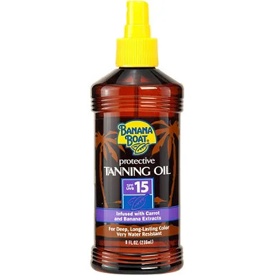 Banana Boat Protective Tanning Oil Spray with SPF 15