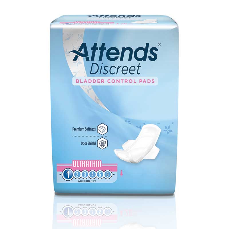 Attends Discreet Ultrathin Incontinence Pad