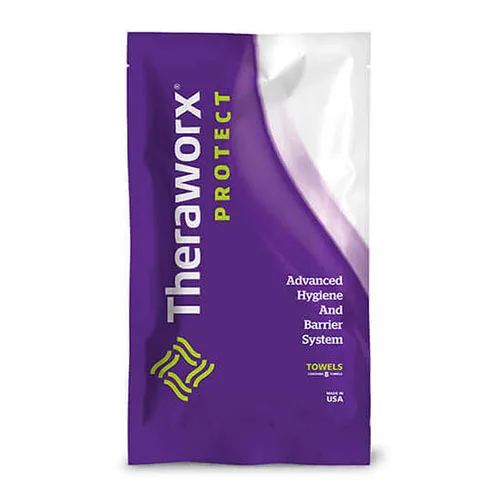 Avadim Theraworx Protect Bathing Wipes, Fragrance-Free