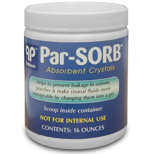 Pathenon Par-Sorb Ostomy Absorbent Crystal, 16 oz