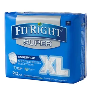 FitRight Super Protective Underwear, XL