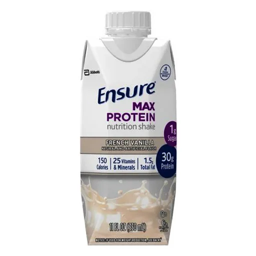 Abbott Ensure Max Protein Nutritional Shake, French Vanilla