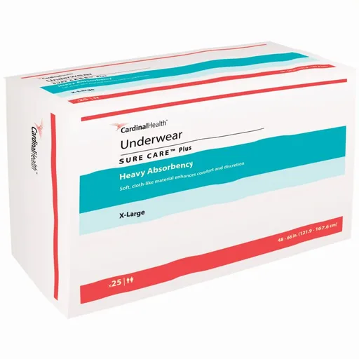 Cardinal Health Sure Care™ Plus Underwear - X-Large