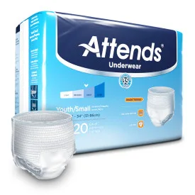 Attends® Underwear, Youth/Small