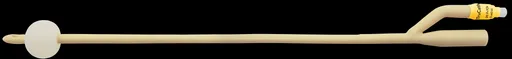TruCath Silicone-Elastomer Coated Latex Foley Catheter, 2-Way, 20 Fr, 5 mL Balloon