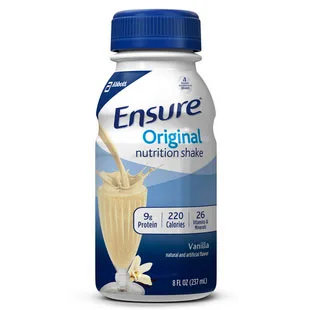 Ensure® Ready-to-Drink Vanilla, 8 oz Bottle
