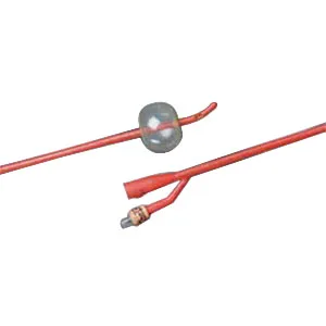 Bardex Lubricath Tiemann 2-Way Foley Catheter 22Fr