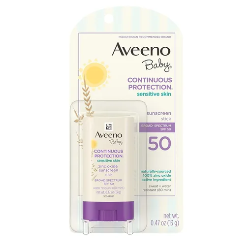 Aveeno Baby Continuous Protection Stick, SPF 50