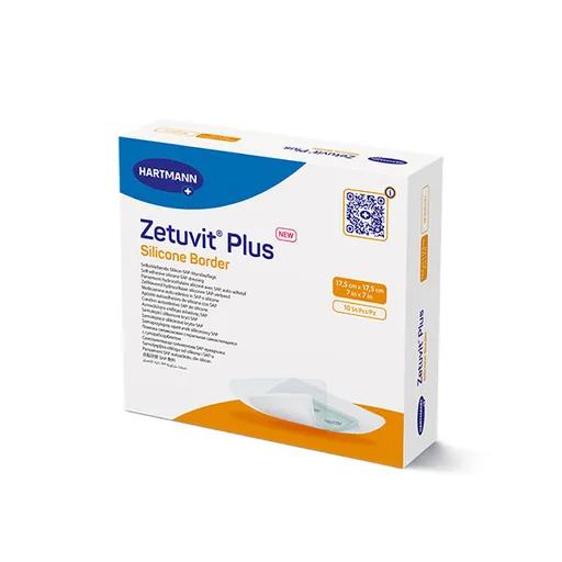 Zetuvit Plus Silicone Border Dressing