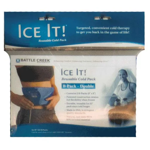 Battle Creek Ice It! ColdComfort Cold Therapy Refill - B-Pack Double
