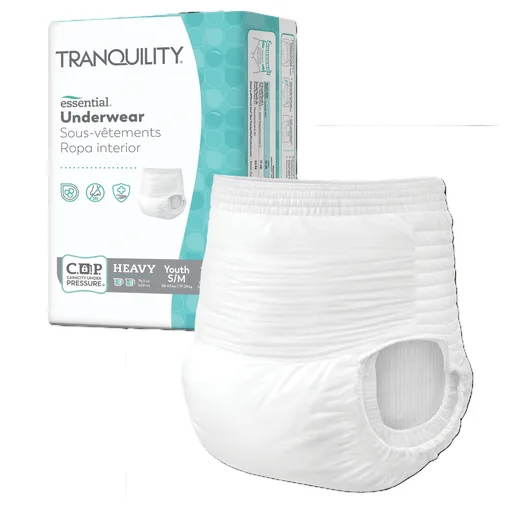 Tranquility Essential® Underwear – Heavy, Youth Medium