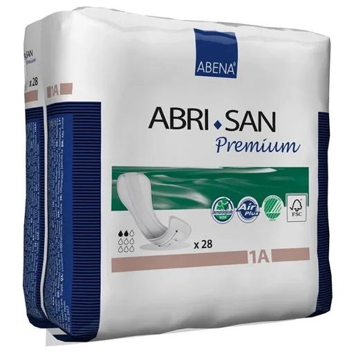 Abena Abri-San Premium Incontinence Pad, Size 1A