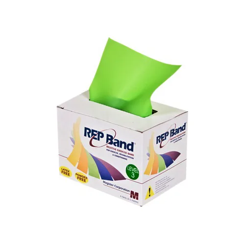 FEI Rep Band Exercise Band, 6yd Roll, Lime
